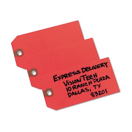 Avery Dennison Avery, Unstrung Shipping Tags, Paper, 4 3/4 X 2 3/8, Red, 1000PK 12345